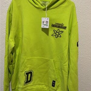 Puma Bright Green Dexter's Laboratory Hoodie